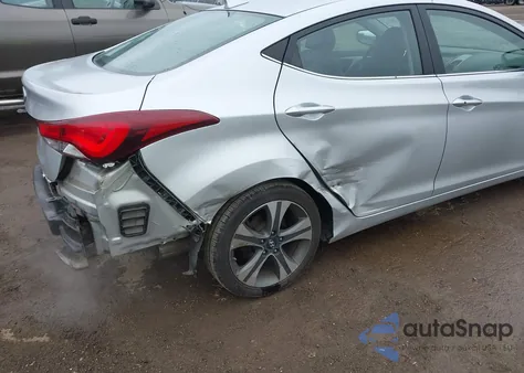 2014 Hyundai Elantra Sport from USA, damaged, VIN KMHDH4AH2EU092830